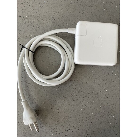 Genuine Apple A1719 MacBook Pro  87W USB-C Power Adapter w/ power Cable, No USBC - Picture 1 of 7